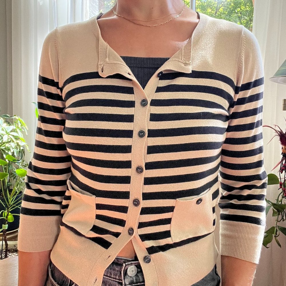 The Limited Striped Sweater - Size M
